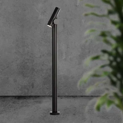 Produktbild von Gartenbeleuchtung 4W Schwarz Design IP44 100cm - Neutralweiß 4000K - 5500K