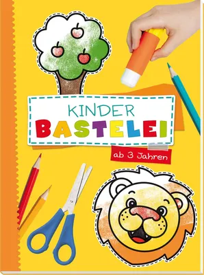 Produktbild von Trötsch Bastelbuch mit Bastelbögen Kinderbastelei ab 3 Jahren
