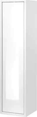 Produktbild von LIVOJO M20 Badezimmer Schrank 30 x 119 x 30 cm Weiß Hochglanz
