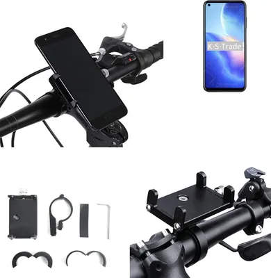 Produktbild von K-S-Trade Handyhalterung für das Fahrrad kompatibel mit Blackview A90 Halter Lenkstange Fahrradhalterung Motorrad Bike Mount Befestigung Smartphone