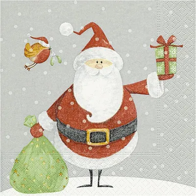 Produktbild von Servietten Weihnachtsmann