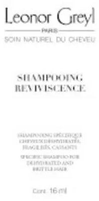 Image de Shampoing réparateur Reviviscence de Leonor Greyl, format échantillon, 16 ml