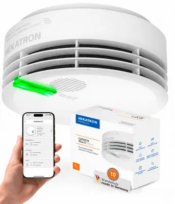 Imagen del producto de HEKATRON 31-5000030-02-01 HEKATRON Genius Plus X, detector de humo