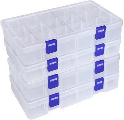 Produktbild von Aufbewahrungsbox für Schmuck und Kleinteile - Set von 4