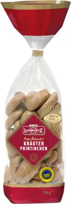Produktbild von Lambertz Aachener Mini Kräuter Printinchen mit Kandiszucker 150g