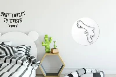 Produktbild von MuchoWow® - Schlafzimmer - Bilder - Der Kreis - Kunst für die Wohnung - Plastik - Kunstdruck - Wandbild