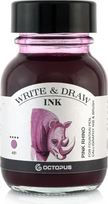 Produktbild von Write and Draw Ink 481 Pink Rhino, Schreib- und Zeichentusche, 50 ml