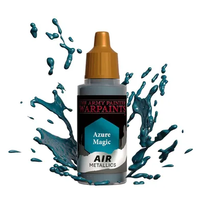 Produktbild von Airbrush Metallic-Farbe Azure Magic 18ml für Miniaturen