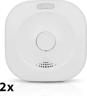 Produktbild von Alecto SMARTSMOKE11 2 - WLAN Smarter Rauchmelder - 2 Stück - Weiß
