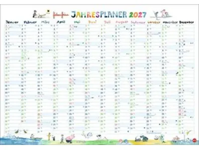 Produktbild von Helme Heine: Tafelkalender A3 2027