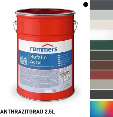 Produktbild von Remmers Rofalin Acryl - 2.5 Ltr (Anthrazitgrau)