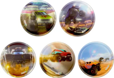Produktbild von ergobag 00816-00018-10 - Kletties-Set - Monstertrucks