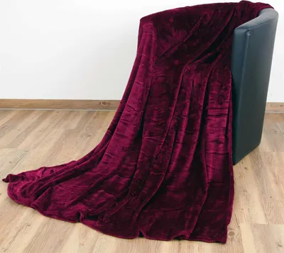 Immagine prodotto di Coperta "Celina" - coperta soffice di alta qualità, 150 x 200 cm - melanzana