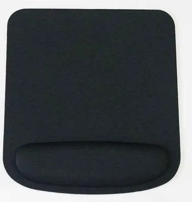 Produktbild von Rutschfestes Mauspad - Handballenauflage - Mousepad - Quadratisch Schwarz