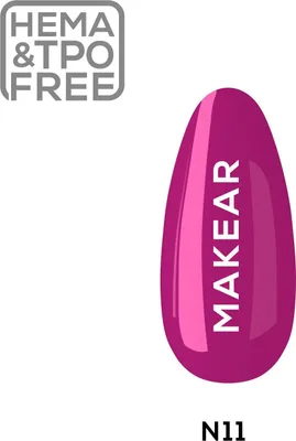 Produktbild von N11 Neon UV Nagellack 8 ml Makear