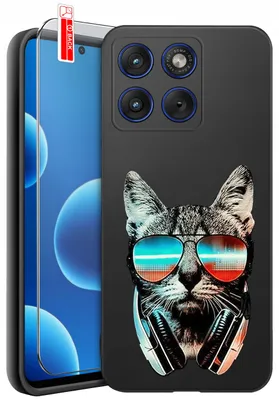 Obrázok produktu pre Puzdro pre Motorola Edge 70 | Vzory | Matné silikónové puzdro + sklo 9H