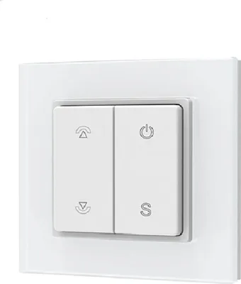Produktbild von ISOLED Sys-Pro Single Color 1 Zone Aufputz-Tast-Fernbedienung mit 1 Szenenspeicher und Batterie