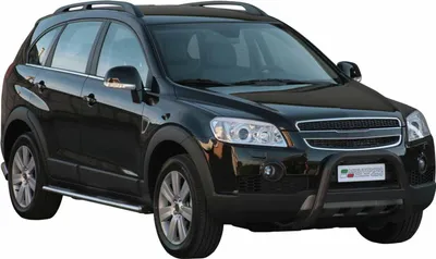 Obrázek produktu pro Ochranná lišta předního nárazníku pro Chevrolet Captiva 2006-2010 ø63mm ocelová černá