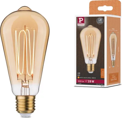 Immagine prodotto di Paulmann Rustic Shine Standard 230V Filamento di lampadina LED a forma di I