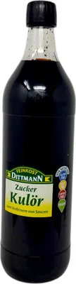 Produktbild von Feinkost Dittmann Zuckercouleur 1 Liter Zuckerkulör zum Bräunen von Fleisch und Saucen