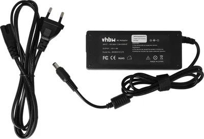 Produktbild von vhbw Netzteil kompatibel mit Toshiba Satellite 2590CDT, 2760DVD, 2755DVD, 2750DVD, 2675DVD, 2655, 2805, 2615, 2800, 2715 Notebook - 200 cm, 90 W
