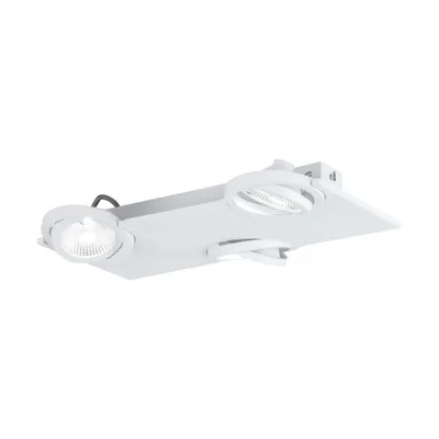 Produktbild von EGLO Brea, Nicht austauschbare(s) Leuchtmittel, 15 W, 3000 K, 480 lm, 220-240 V, Transparent, Weiß