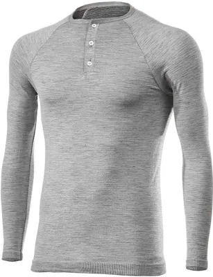 Obrázok produktu pre SIXS Langarm Merino V-Ausschnitt SERAFINO MERINOS grau 2XL/3XL