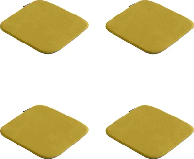 Produktbild von Madison - Sitzkissen Panama senf - Ca. 40x40 cm - 4er-Set