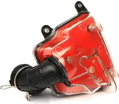 Obrázok produktu pre Priehľadný box vzduchového filtra pre horizontálny motor Minarelli. Aerox Jog