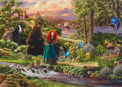 Produktbild von Schmidt Spiele Thomas Kinkade Studios: Disney Dreams Collection -