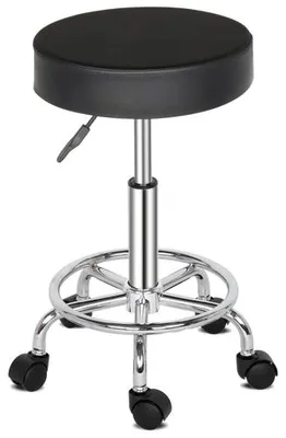 Image de ALIGHTUP tabouret pivotant tabouret à roulettes réglable en hauteur tabouret de travail tabouret pivotant tabouret de cabinet médical tabouret cosmétique roulettes