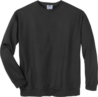 Produktbild von Ahorn Sportswear Übergrößen Sweatshirt schwarz