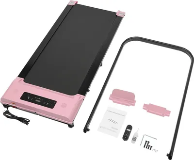 Produktbild von Untertisch Laufband - Klappbares Walking Pad für Zuhause und Büro - Tragkraft 100 kg - Mit Fernbedienung - LED Display - Stoßdämpfung