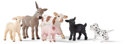 Zdjęcie produktu dla SCHLEICH Farm World – zestaw zwierząt z farmy 77534, 6 elementów, od 3 lat, zabawka
