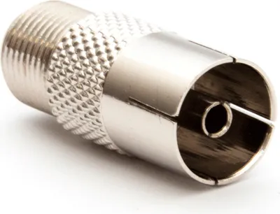 Produktbild von PremiumX Adapter F Buchse auf IEC Koax TV Buchse