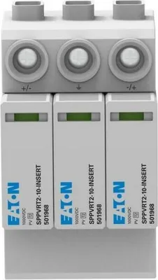 Immagine prodotto di Eaton Ü-ABLEITER STECKB. 1000V DC T2 (SPPVRT2-10-2+PE-AX)