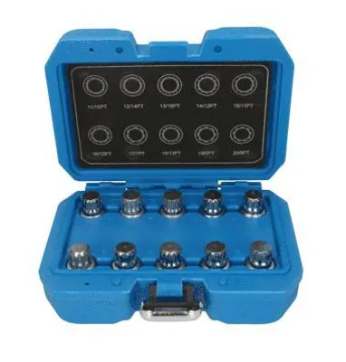 Produktbild von Brilliant Tools BT691170, Steckschlüssel-Satz, 10 Kopf/Köpfe