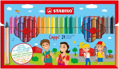 Produktbild von STABILO - Filzstift mit Kappenring - Cappi