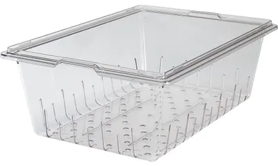 Seiher für Vorratsbehälter, transparent, Polycarbonat, 4 Stück