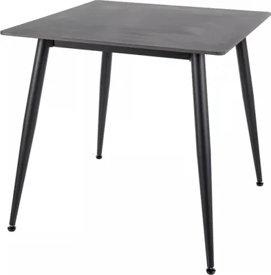 Produktbild von Esstisch JUSEF 80x80 - schwarz