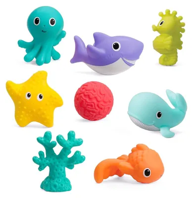 Produktbild von Badespielzeug für Babys – Aquarium-Spritzspielzeug – Wasserspritzer