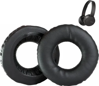 Image de TRADEBIT 2x coussinets d'oreille de rechange pour SONY WH-1000XM4 Casque noir