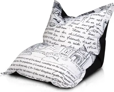 Obrázok produktu pre Ecopuf, sedací vak Pouf, vak Poufsessel Pufsack deti, dospelí, fantázia Dg44-nc14, M 100x140cm