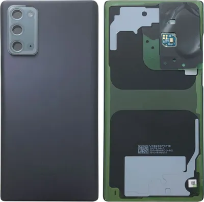 Image de Couvercle de batterie Samsung pour Galaxy Note 20 5G, couleur Mystic Grey / gris, pièce de rechange