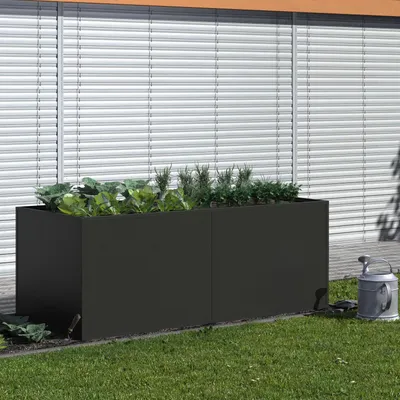 Produktbild von KGT Aluminium-Hochbeet "210" anthrazit 2,05 x 0,91 x 0,77 m (L x B x H)