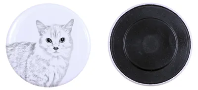 Obrázek produktu pro Kočka munchkin magnet s malým kotětem Art-Dog