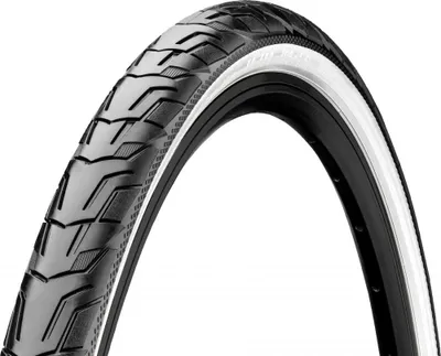 Produktbild von Continental Ride City 28x1.60" (42-622) Drahtreifen, schwarz/weiß, Reflex, E-...