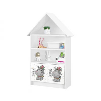 Produktbild von NeedSleep® Bücherregal für das Haus, Nilpferd
