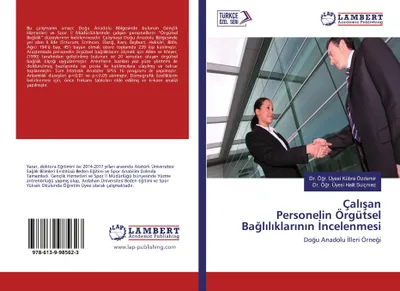 Produktbild von Çal¿¿an Personelin Örgütsel Ba¿l¿l¿klar¿n¿n ¿ncelenmesi