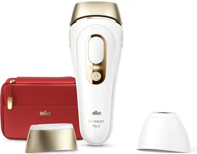 Image de Braun Silk-expert Pro IPL PL5160 Technologie à impulsions lumineuses (IPL) Or, Blanc
